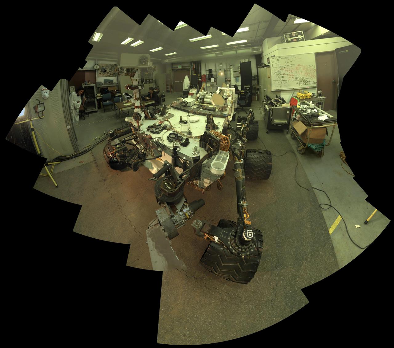 Self-Portrait of Curiosity Stunt Double
