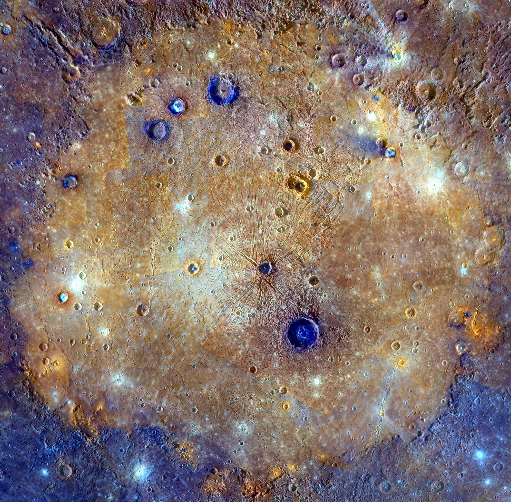 Mercury's Caloris Basin - NASA Science