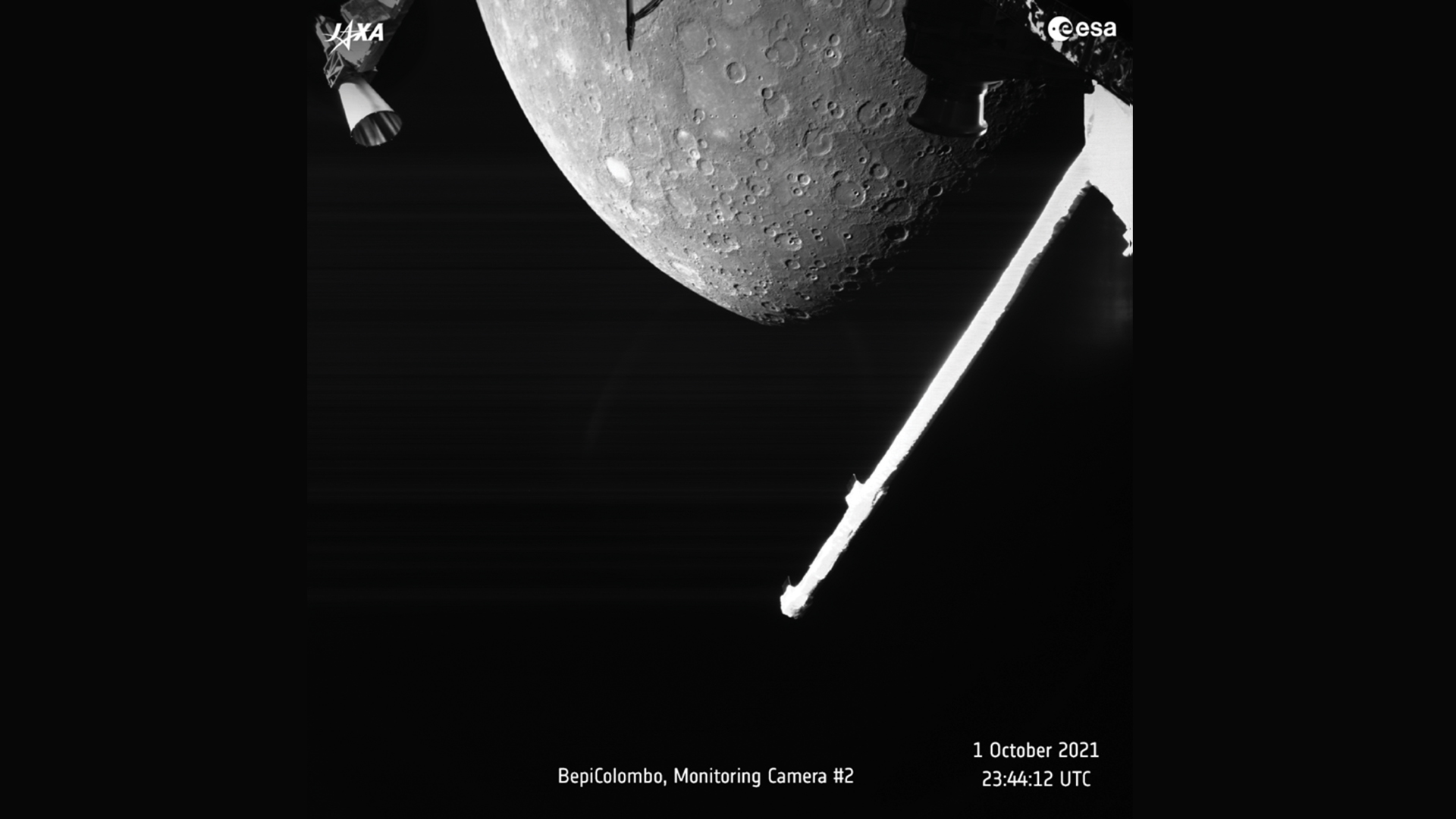 Mercury looks stunning in this 1st flyby photo from Europe ...