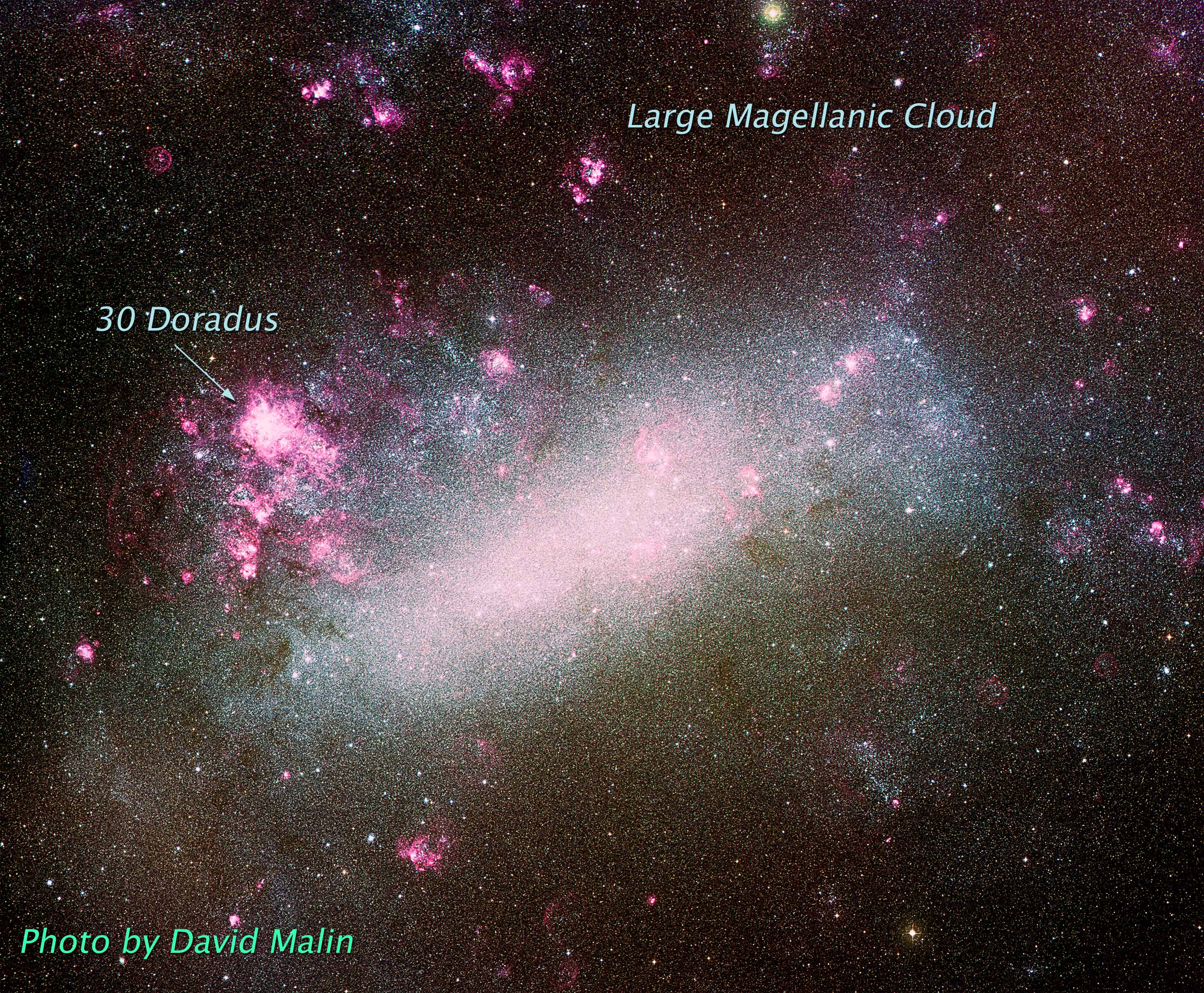 Ground Image of Large Magellanic Cloud - NASA Science