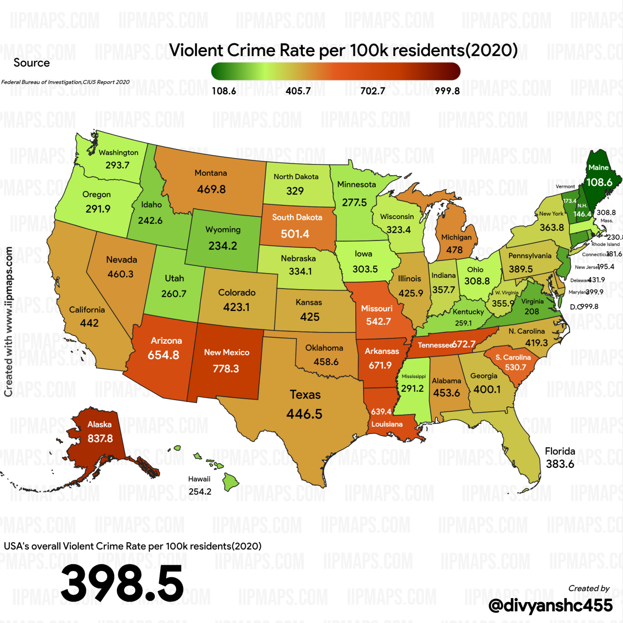 The geography of crime in four - Figure 4 V2 crime areas map