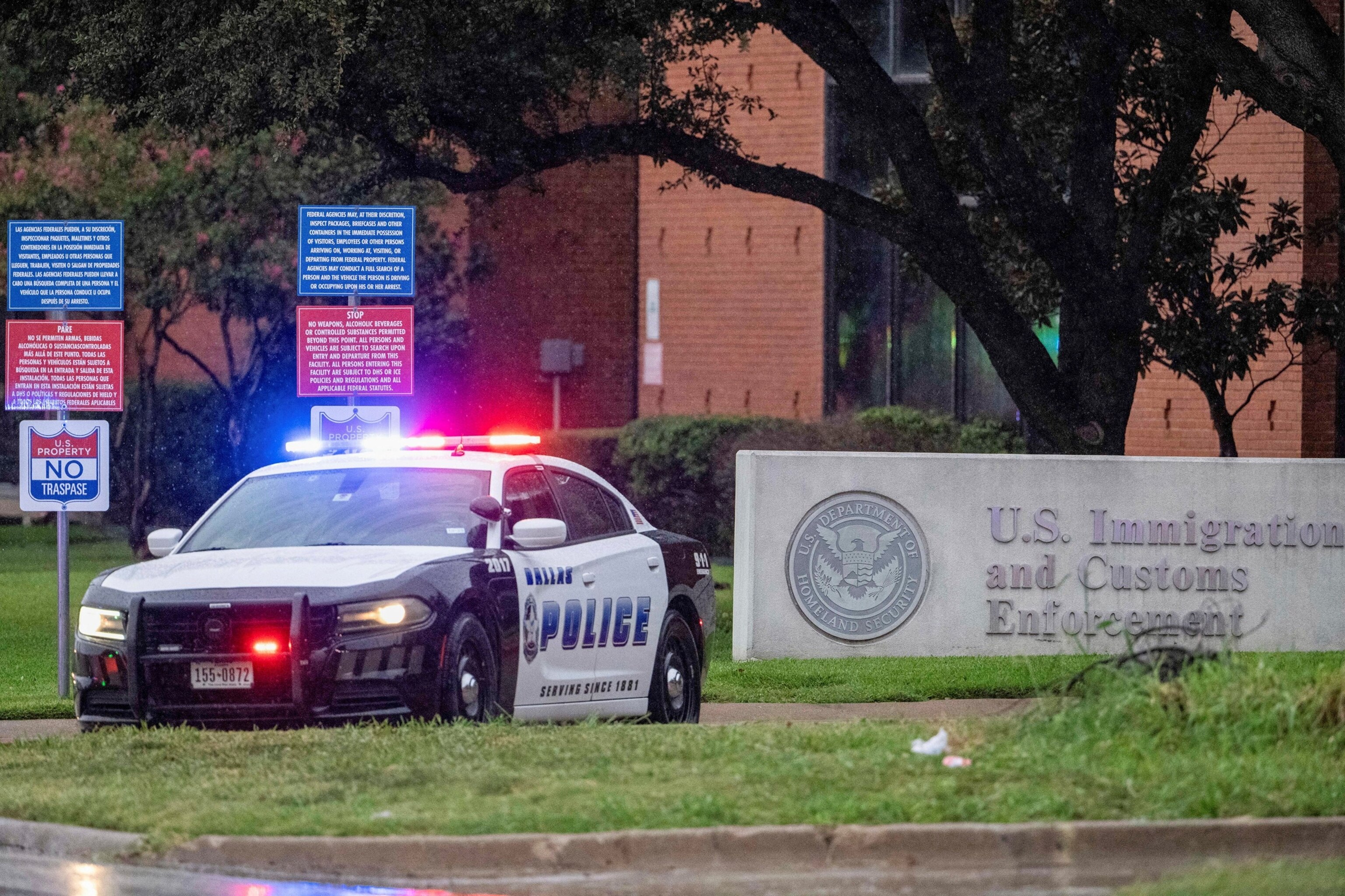 Trump, Vance direct blame at Democrats for Dallas ICE shootin…