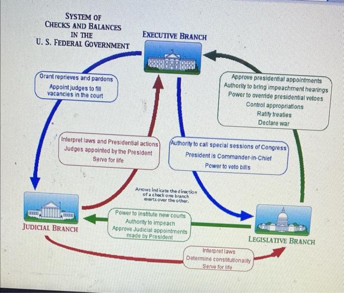 Solved SYSTEM OF CHECKS AND BALANCES IN THE U. …