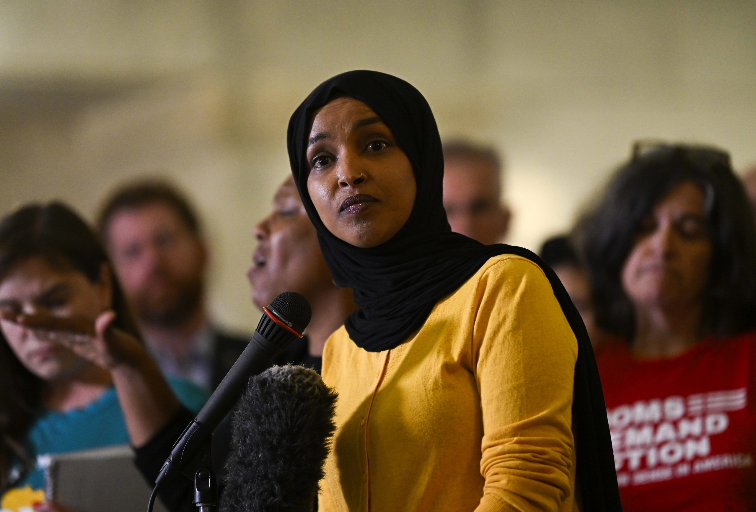 Congresswoman Ilhan Omar's response to Donald Trump: '…