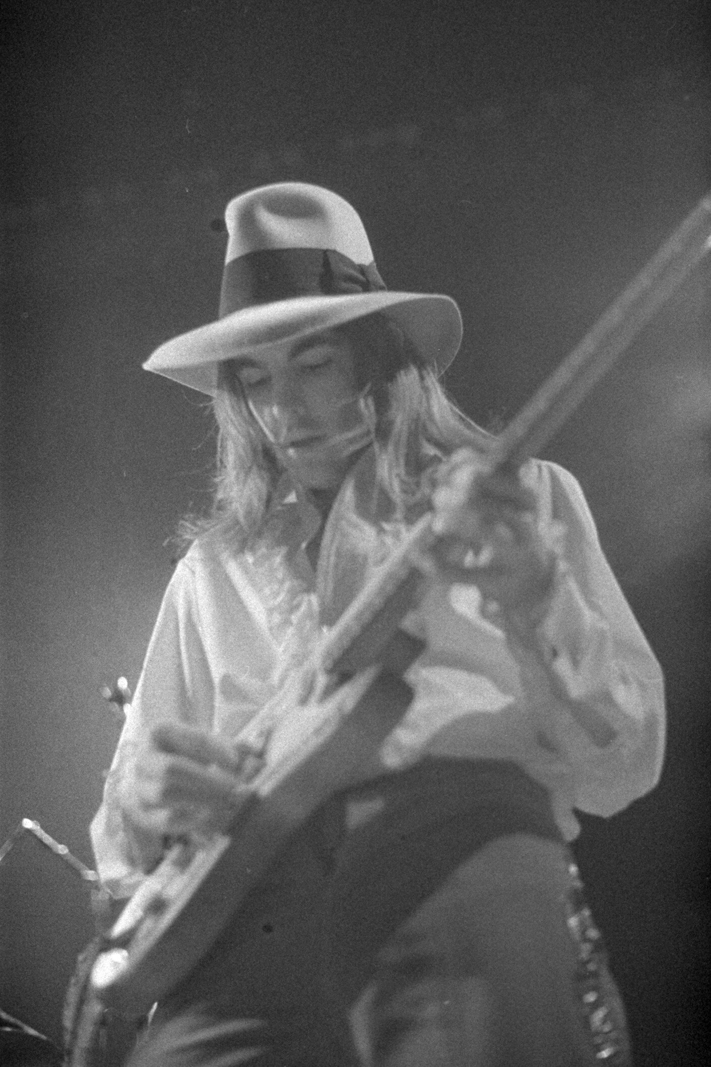 Tommy Bolin performing live during his brief but influential career, mid-1970s
