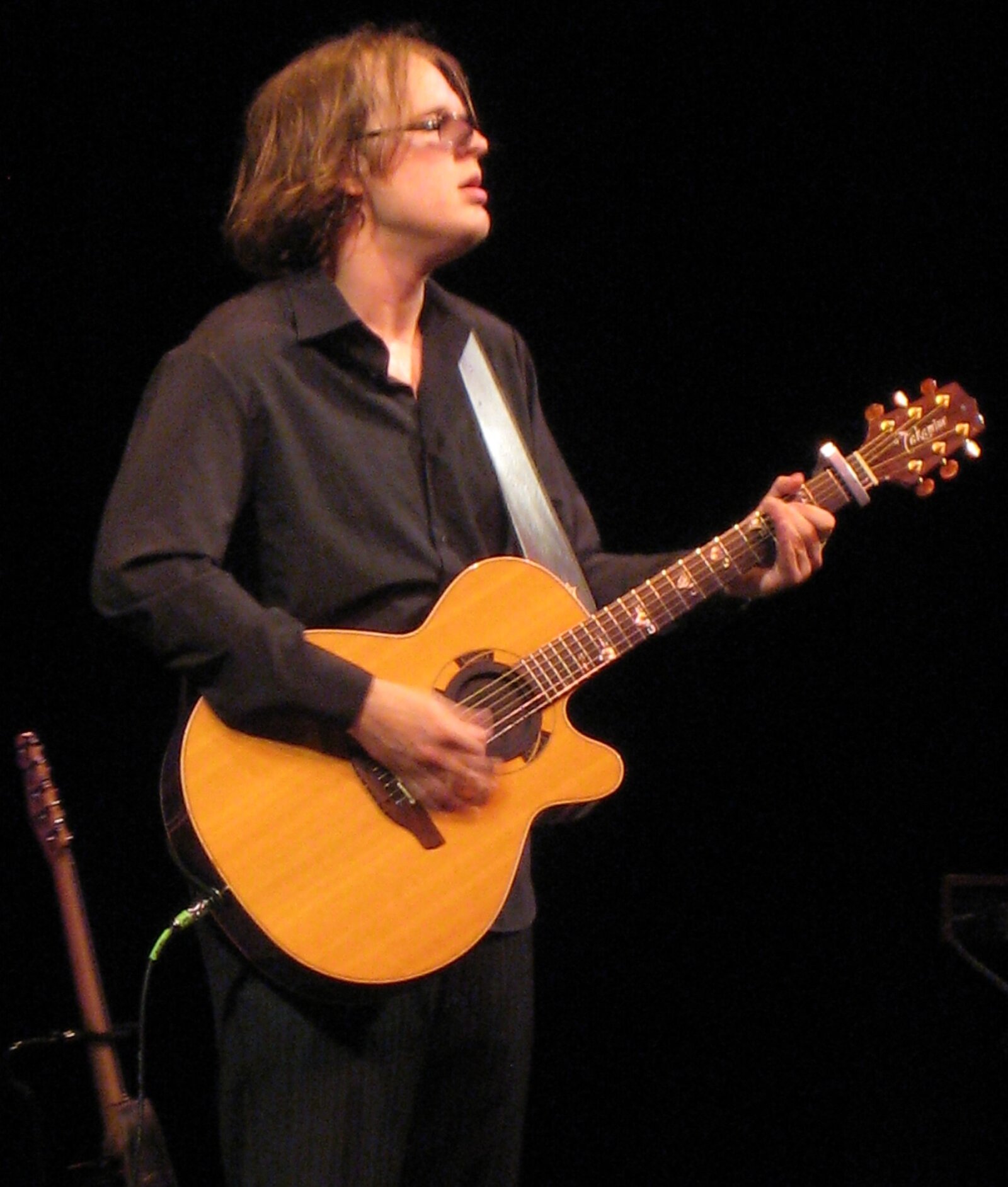 Joe Bonamassa performing in Stafford, Texas — the working musician who is also arguably the most active vintage guitar preservationist alive