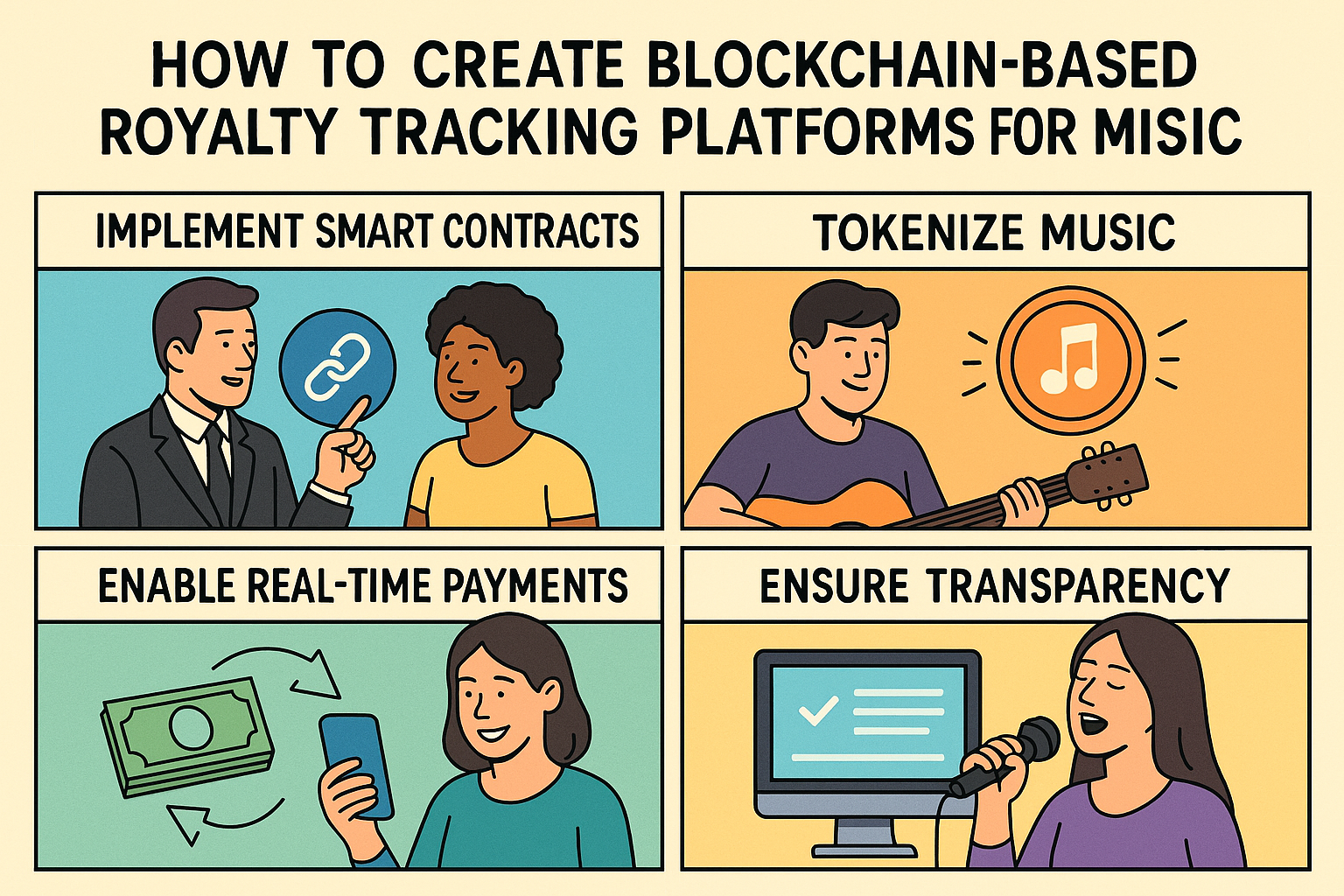 How to Create Blockchain-Based Royalty Tracking Plat…