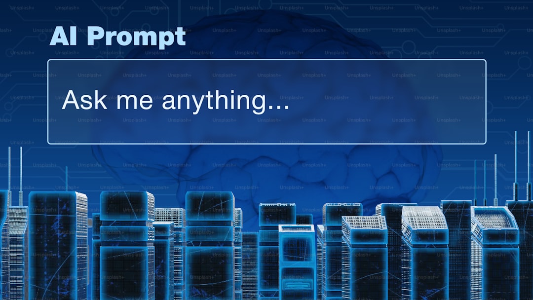 A computer screen with the words ask me anything