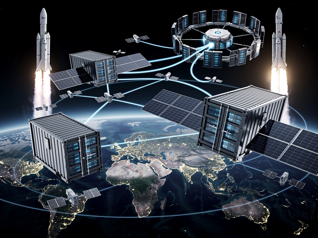 Elon Musk's SpaceX Eyes Orbital Data Centers for AI …