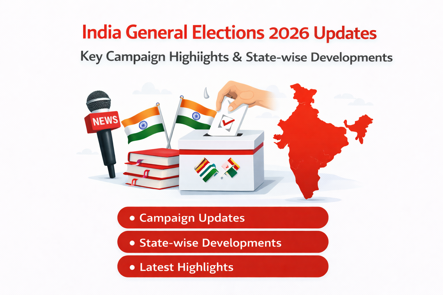 India General Elections 2026 Updates: Key Campaign Highlights & State ...