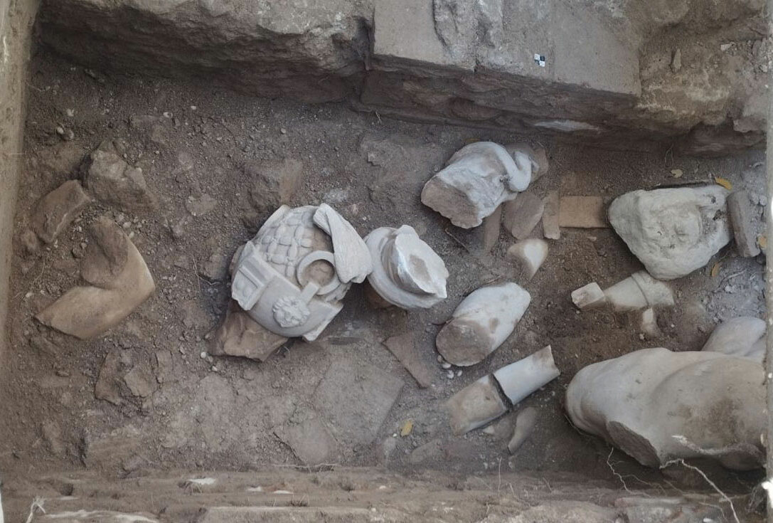 News - Sculpture Fragments Unearthed in Athens - Archaeology ...